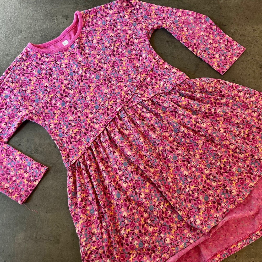 Tea Collection Pink floral Dress